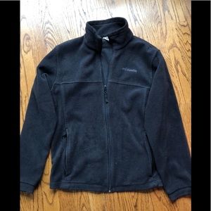 Columbia black fleece jacket